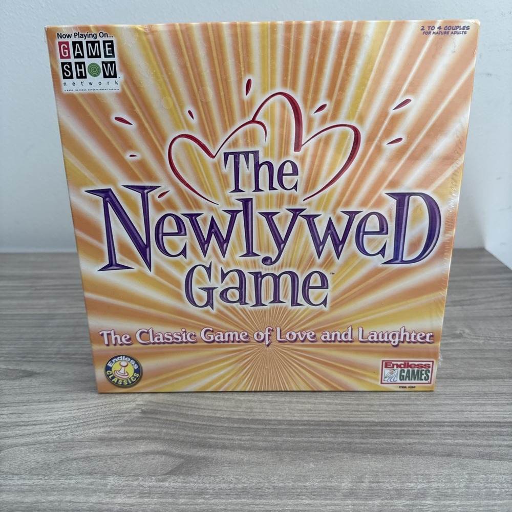 Vtg 2002 The Newlywed Game Board Game SEALED Endless Games Couples